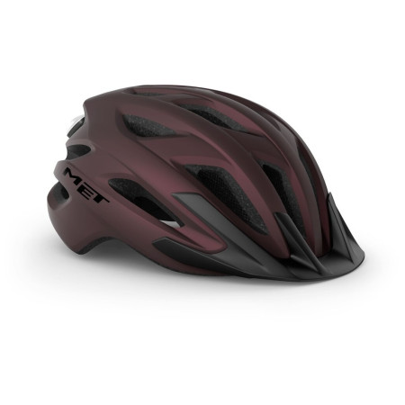 Колоездачна каска MET Crossover винен