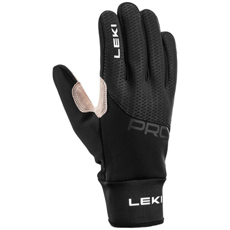 Ръкавици за ски бягане Leki PRC Premium ThermoPlus черен/бежов black-sand