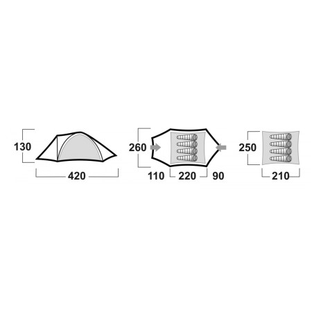 Палатка Husky Baron 4