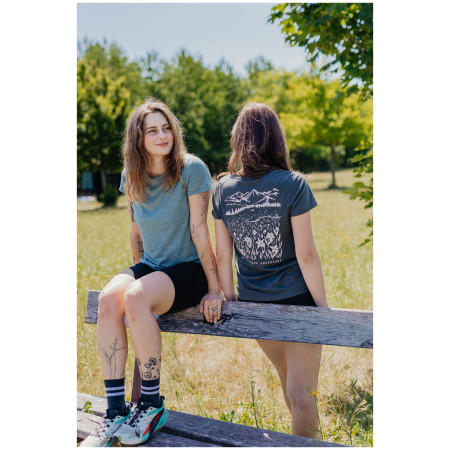 Дамска тениска MOOA Merino Lyolite Horizon 150 Comfy