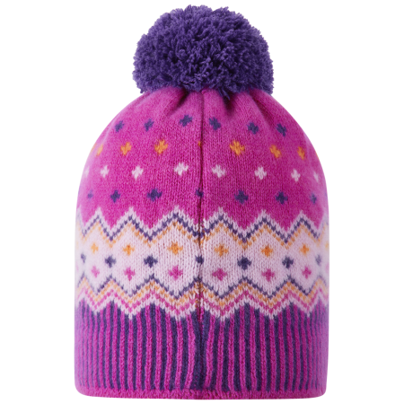 Детска шапка Reima Pohjoinen Plum Purple