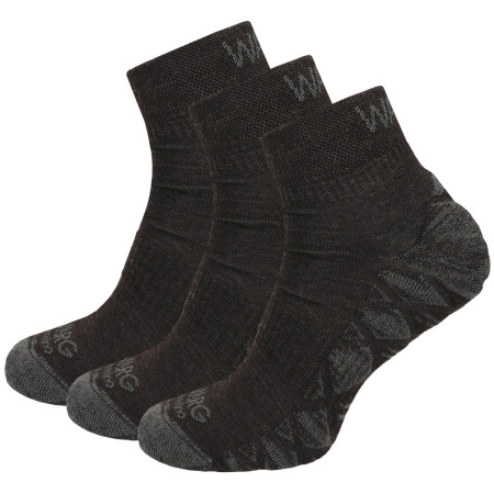 Чорапи Warg Endurance Merino Mid 3-pack кафяв Brown