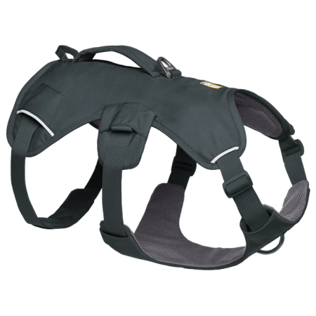 Нагръдник за куче Ruffwear Web Master™ Harness черен Basalt Gray