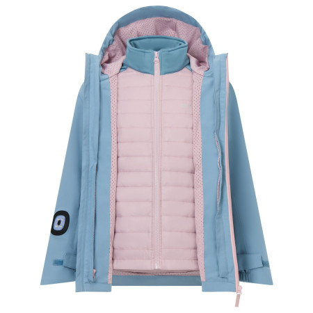 Зимно яке за момичета Regatta Girls Trekktain 3-in-1 II DusBluPwLil