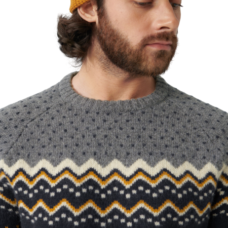 Мъжки пуловер Fjällräven Övik Knit Sweater M