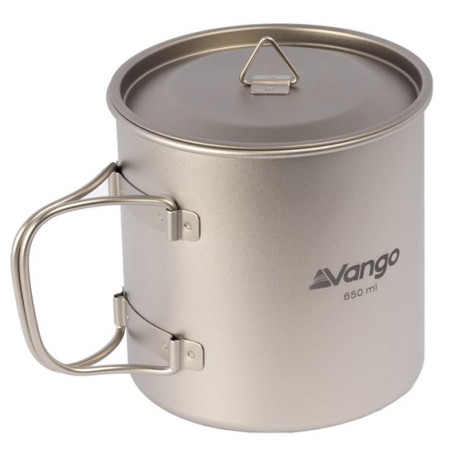 Чаша Vango Titanium Single Walled 650ml Mug сребърен Titanium