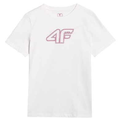 Дамска тениска 4F Tshirt F2388 бял WHITE