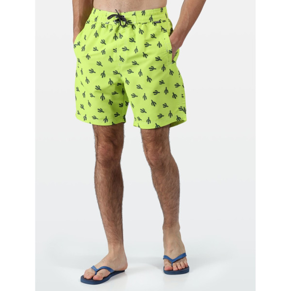 Regatta Hadden II Pantaloni Uomo Moderni - Tessuto Taslan 100% Poliestere - Asciugatura Rapida - Stampa Full