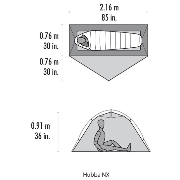 Свръх лека палатка MSR Hubba NX