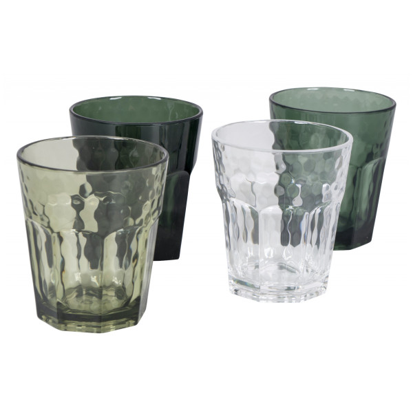 Комплект чаши Bo-Camp Tumbler Mix & Match 200 ml - 4ks зелен Green