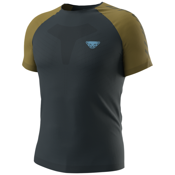 Функционална мъжка тениска  Dynafit Ultra 3 S-Tech S/S Tee M син/зелен