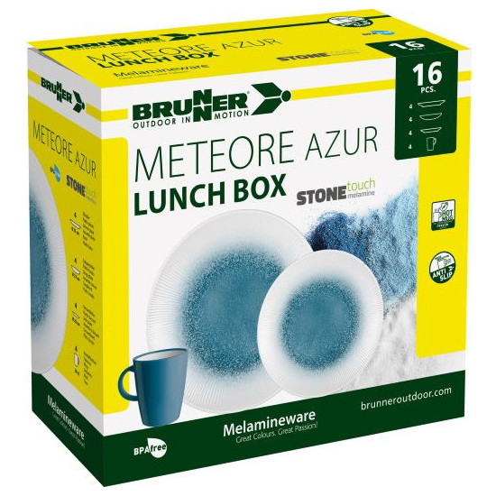 Комплект прибори Brunner Lunch box Meteore