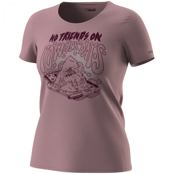 Дамска тениска Dynafit 24/7 Artist Series Cotton T-Shirt Women розов