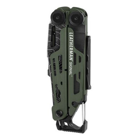 Многофункционален нож Leatherman Signal Green Topo