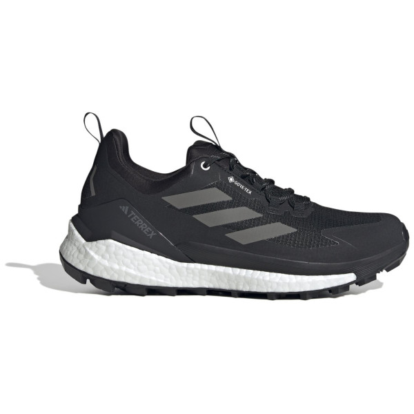 Мъжки туристически обувки Adidas Terrex Free Hiker 2 Low Gtx черен/бял Cblack/Grefou/Ftwwht