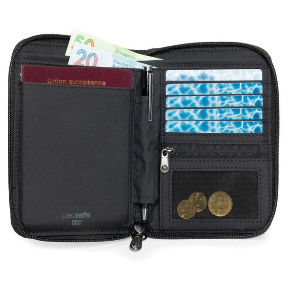 Органайзер за пътуване Pacsafe RFIDsafe compact travel organizer