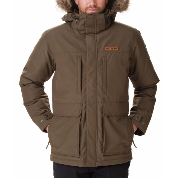 Мъжко яке Columbia Marquam Peak Jacket зелен/кафяв OliveGreen