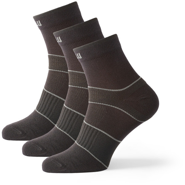 Чорапи Zulu Sport Men 3-pack черен Black/Black/Gray