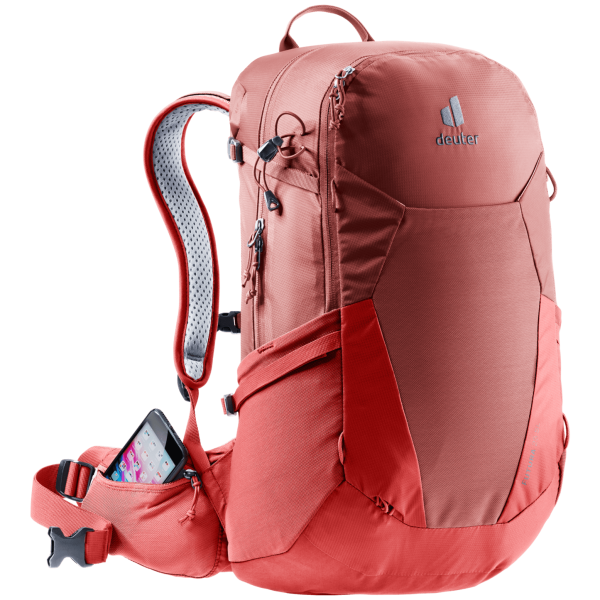 Дамска раница Deuter Futura 25 SL червен caspia-currant