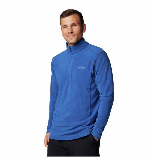 Мъжки суитшърт Columbia Klamath Range™ II Half Zip син Mountain Blue