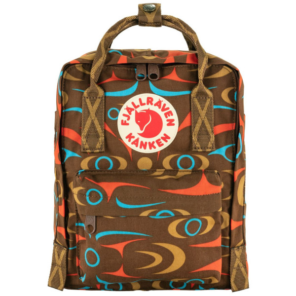 Раница Fjällräven Kånken Art Mini кафяв Qeluts