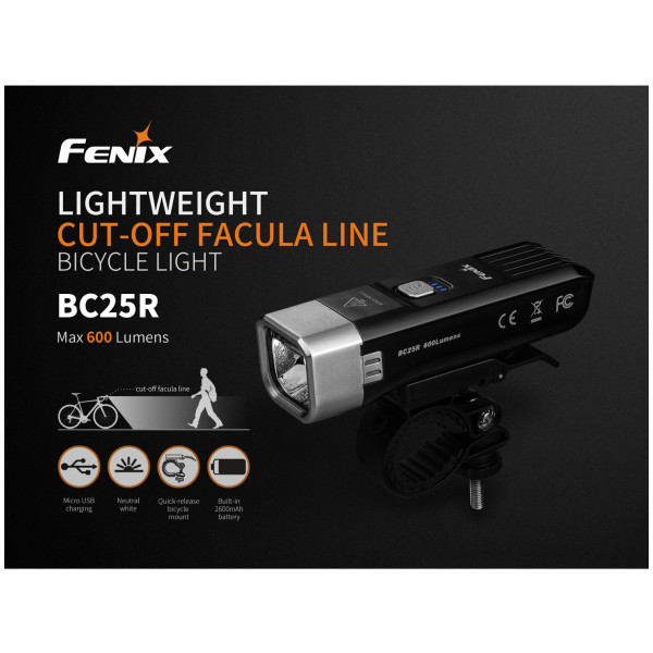 Предна светлина Fenix BC25R