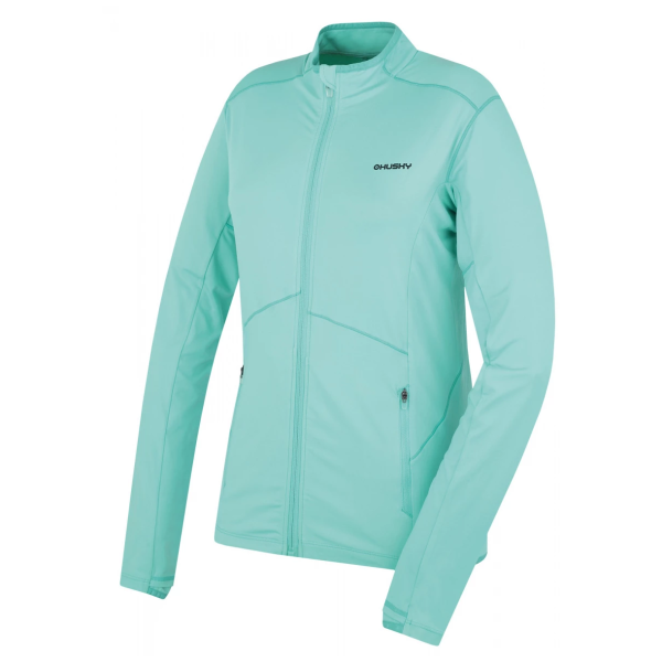 Дамски суитшърт Husky Tarp Zip L светло син turquoise