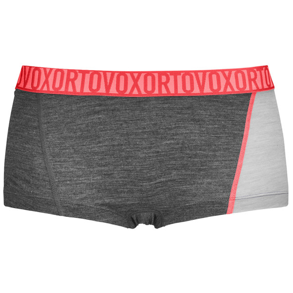 Дамски боксерки Ortovox 150 Essential Hot Pants W 2024 сив/розов Dark Grey Blend