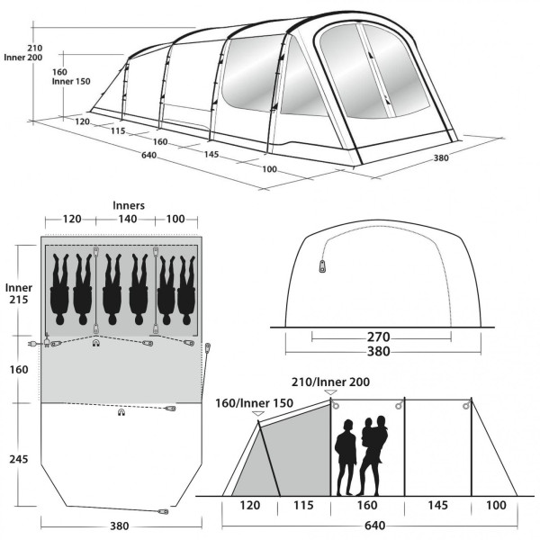 Палатка Outwell Norwood 6