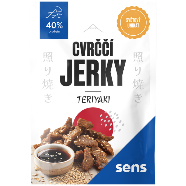 Ядливи щурци Sens Джърки от щурци - Терияки 25g