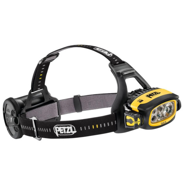 Челник Petzl Duo S черен/жълт