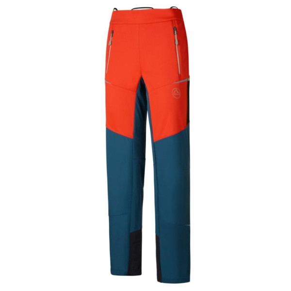 Дамски панталони La Sportiva Ikarus Pant W син/червен Storm Blue/Cherry Tomato