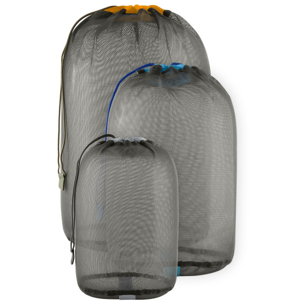 Опаковка Sea to Summit Mesh Stuff Sack Set 5, 8, 13L черен