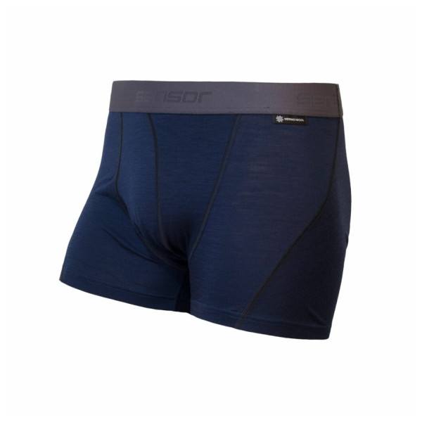 Мъжки шорти Sensor Merino Active Deep Blue син