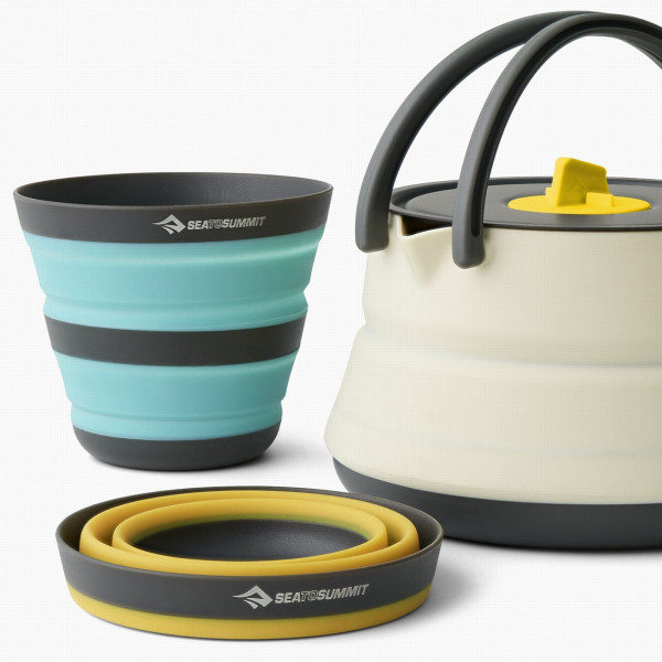 Комплект прибори Sea to Summit Frontier UL Collapsible Kettle Cook Set 2P 3 Piece