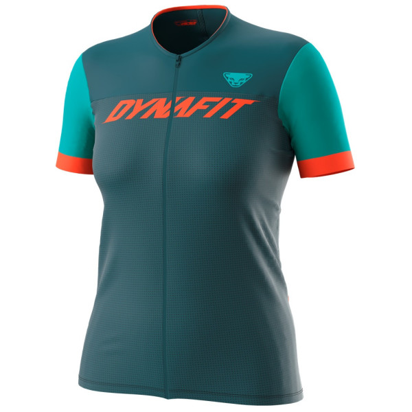 Дамска колоездачна фланелка Dynafit Ride Light S/S Fz Tee W син