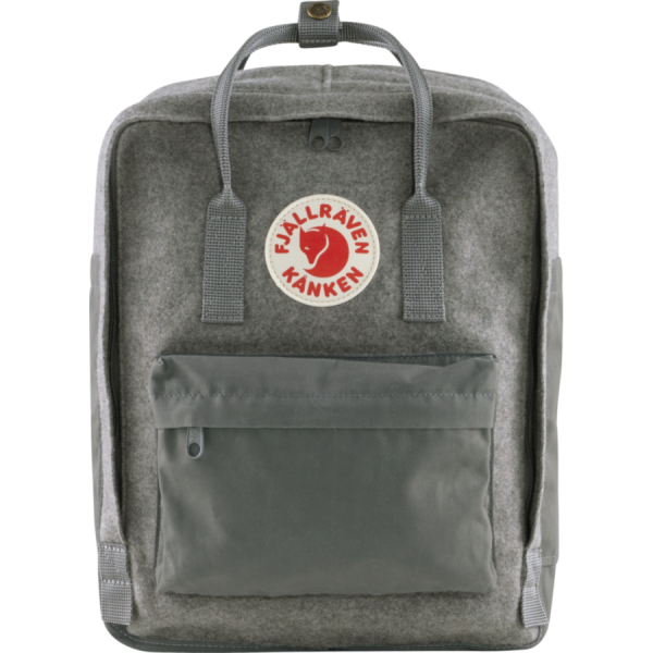 Раница Fjällräven Kånken Re-Wool сив GraniteGray