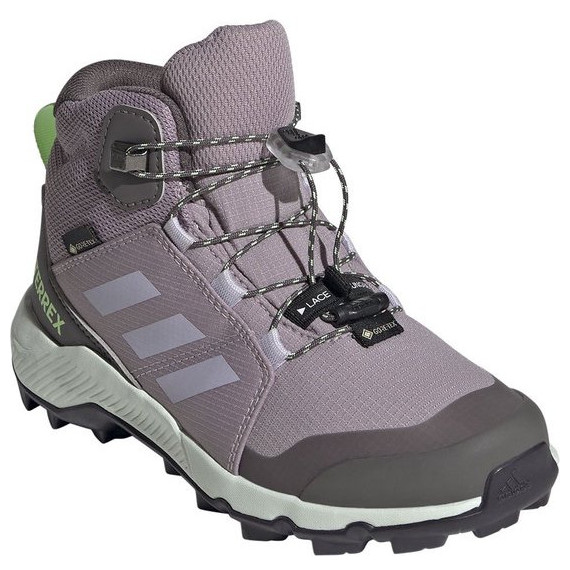 Детски обувки Adidas Terrex Mid Gtx K 2024 сив Prlofi/Sildaw/Grespa