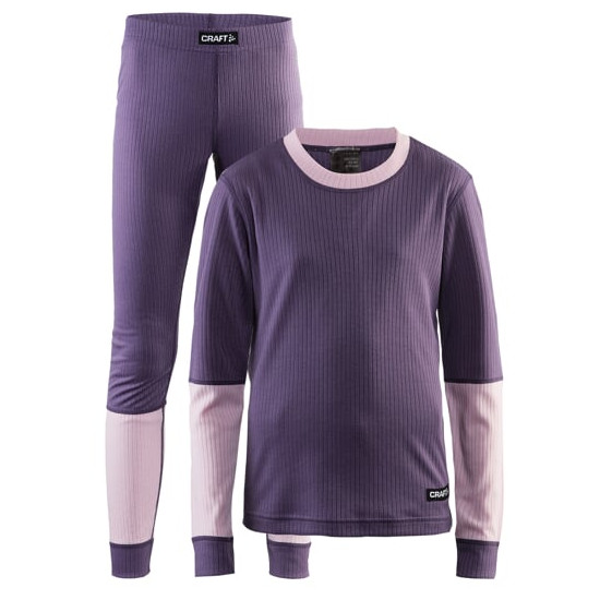 Детски сет Craft Baselayer JR лилав