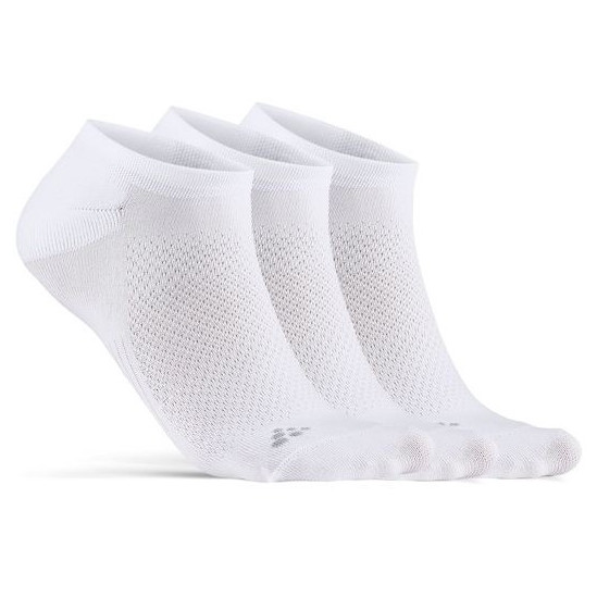 Чорапи Craft Core Dry Footies 3-Pack бял White