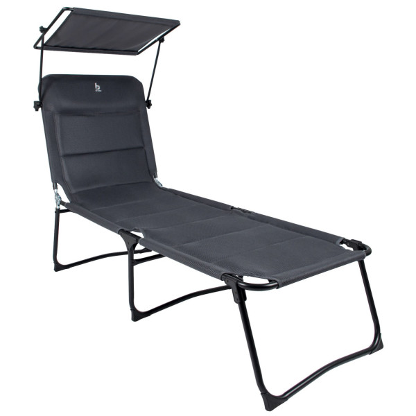 Шезлонг Bo-Camp Sun lounger Air черен