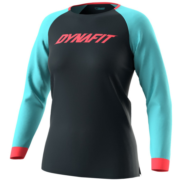 Дамска функционална блуза Dynafit Ride L/S W черен/ тюркоазен 3011 - blueberry MARINE BLUE/8050