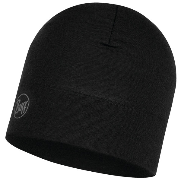 Шапка Buff MW Merino Wool Hat черен SolidBlack