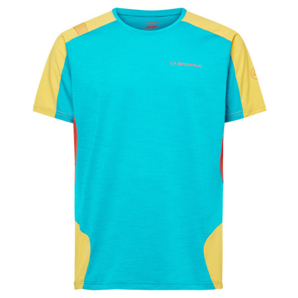 Мъжка тениска La Sportiva Compass T-Shirt M светло син Tropic Blue/Bamboo