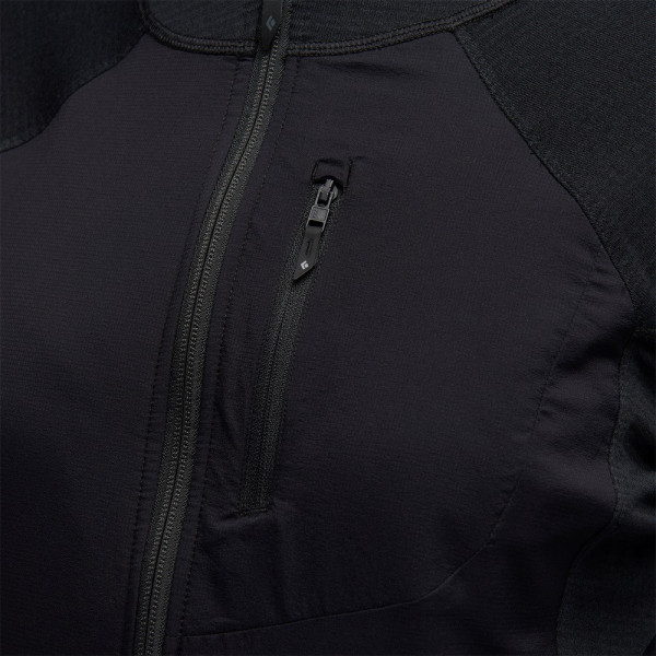 Дамски функционален суитшърт Black Diamond W Coefficient Lt Hybrid Hoody