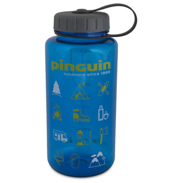 Бутилка Pinguin Tritan Fat Bottle 1000 ml син Blue