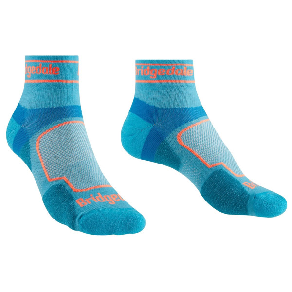 Дамски чорапи Bridgedale Trail Run UL T2 CS Low Women's син