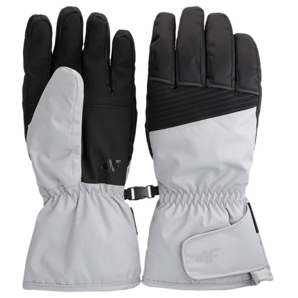 Ски ръкавици 4F Gloves Fnk M150 сив/черен COLD LIGHT GREY