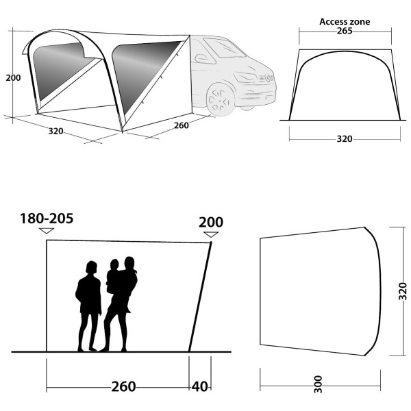 Навес Outwell Touring Shelter (2021)