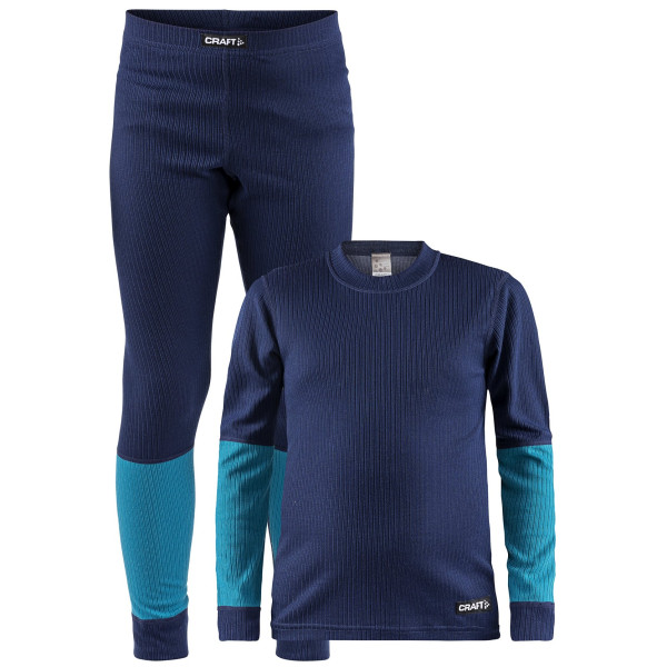 Детски сет Craft Baselayer JR син